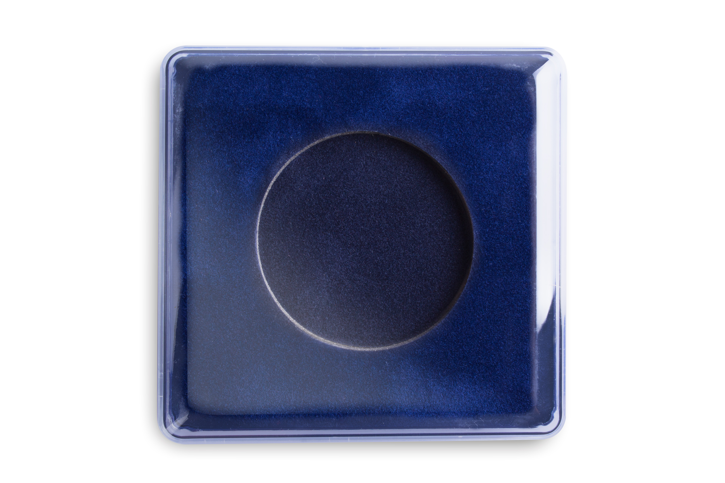 Plastov&aacute; krabička na mince s plexisklem